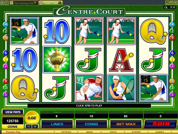 Gaming Club Casino Screenshot